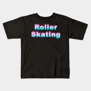 Roller Skating Kids T-Shirt